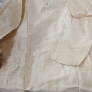Cream Colour Mens Kurta Size 38