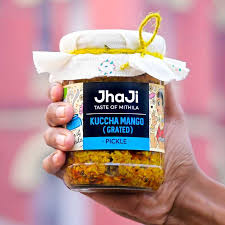 Jha Ji Taste Of Mithila Kaccha Mango Grated Pickle 500Gm