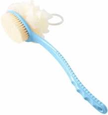 Long Handled Shower Body Brush With A Dual Sided Design