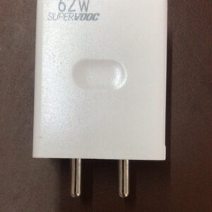 Super Vooc 62W White Charger Adapter 1Pc