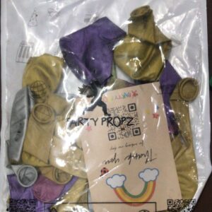 Party Propz Merry Christmas Chrome Balloons Multicolor 25Pcs