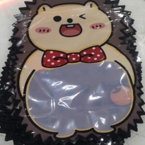 Multicolor Plastic Return Gift Bags Pack Of 12