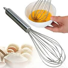 Stainless Steel Balloon Shape Wire Whisk Egg Beater Kitchen