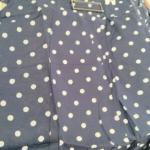 Blue Colour Printed Frock Size 20 For Girls