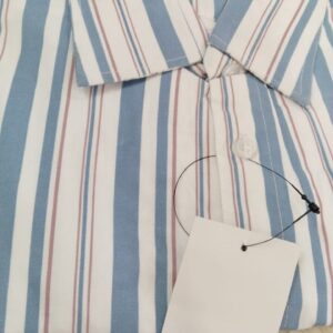 White And Blue Colour Shirt Size S For Men