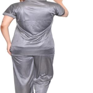 Grey Color Night Suit Size L For Women