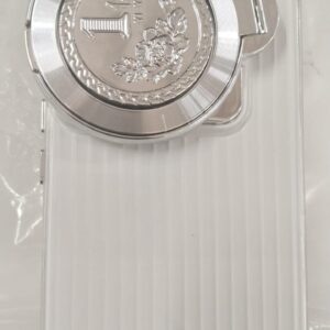 White And Silver Color Mobile Back Cover For Moto Edge 50 Pro 5G