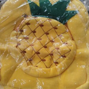 Yellow Velvet Kids School Bag