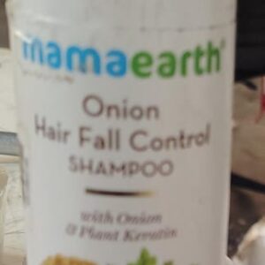 Mamaearth Onion Shampoo For Anti Hair Fall Hair Growth With Onion Oil Plant Keratin 250Ml