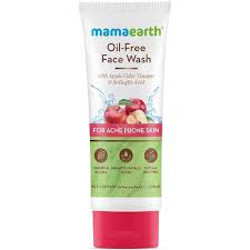 Mamaearth Oil Free Face Wash With Apple Cider Vinegar Salicylic Acid 100Ml