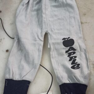 Grey Colour Kids Boy Track Pant Size 2Y