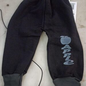 Black Colour Kids Boy Track Pant Size 2Y