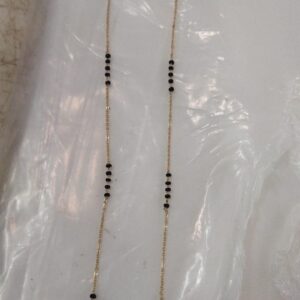 Gold And Black Colour Women Mangalsutra