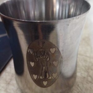 Stainless Steel Chhota Bheem Printed Glass