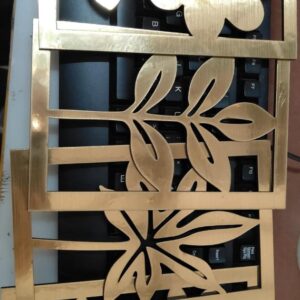 Well Decoration Gold Colour