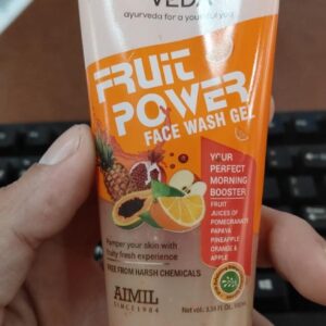 Ayushveda Fruit Power 100Ml Face Wash Gel