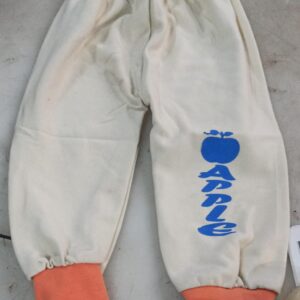 White Colour Kids Boy Track Pant Size 2Y