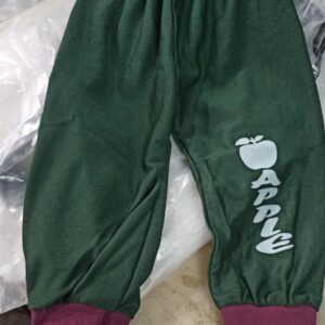Green Colour Kids Boy Track Pant Size 2Y