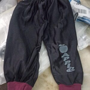 Black Colour Kids Boy Track Pant Size 2Yrs
