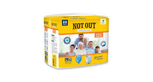 Not Out Adult Pants Size L 10 Units