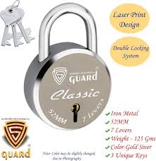 S Guard Padlock 52Mm With Key