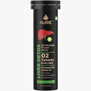 Auric Liver Detox Ayurvedic Herbs 20 Tablet