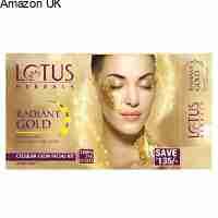 Lotus Herbals Radiant Gold Cellular Glow 4 In 1 Facial Kit 37Gm
