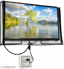 Transparent Led Cover With Zip Closer Waterproof 32 Inch