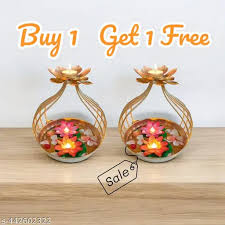 Decorative Urli Bowl Set Of 2 For Floating Flowers