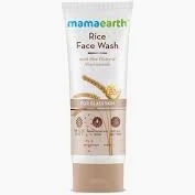 Mamaearth Rice Face Wash With Rice Water Niacinamide Glass Skin 100 Ml