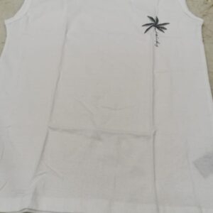 Men T Shirt White Colour Size M