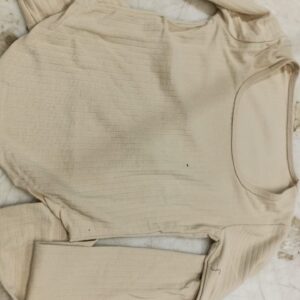 Women Top Cream Colour Size Xl