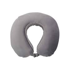 Warmfinity Luxurious Portable Travel Pillow Microfiber Neck Pillow Quick Pack Camping Neck Rest Cushion