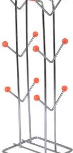 Vrackart Cup Kitchen Rack Stainless Steel Kitchen Storage Cup Stand Hold 12 Tea Coffee