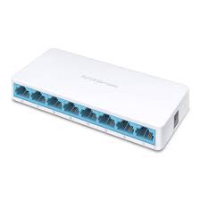 Mercusys Ms108 8 Port 10 100Mbps Desktop Switch Rj45 Ports Mdi Mdix Supported Plug Sleek Expand Ethernet Network