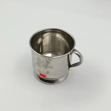 Deluxe Sip Serve Farooqui Stainless Steel Cup Set Of 6 Tea Steel Cups Set Stainless