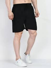Black Colour Men Short Size 32