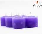 Aura Decor Lavender Votive Candle Set Of 6 Pack Of 4