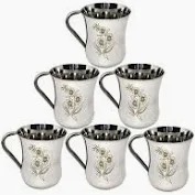 6 Pcs Stainless Steel Cup