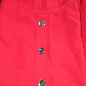 Red Colour Women Kurta Size Xl