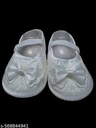 Baby Girls Baptism Shoes 6 To 9 Month