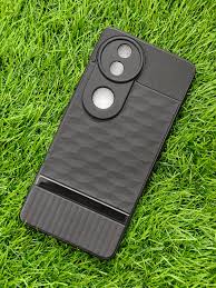 Vivo V50 Silicone Bumper Back Cover With Soft Cloth Inside Black