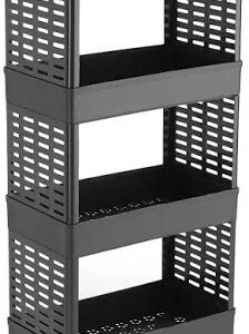 4 Layer Multipurpose Plastic Trolley