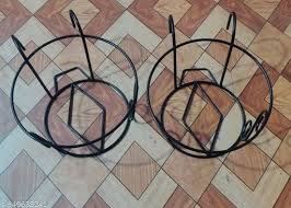 Metal Railing Pot Stand Set Pack Of 2