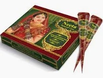 Neeta Mehndi Cone Henna Temporary Tattoo Mehendi Pack Of 12