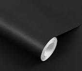 Wallpaper Self Adhesive Wall Paper Roll Oil Proof Kitchen Furniture Laptop Black 60 X 200 Cm