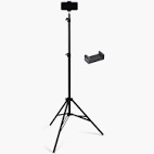 Black Mobile Phone Tripod Stand