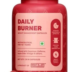 Whats Up Wellness Daily Burner Capsules 30N