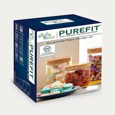 Purefit Borosilicate Glass Storage Jar 300Ml