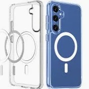 Samsung Galaxy S25 Sticky Pad Anti Yellow Magsafe Clear Case